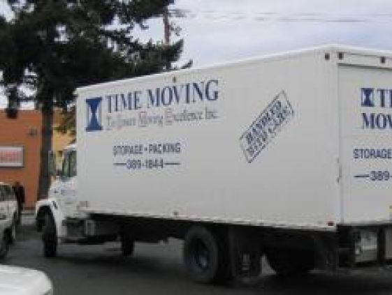 Time moving truck